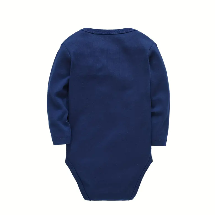Soft Blue Baby Bodysuit - bodkid