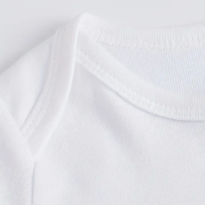 Pure White Baby Bodysuit - bodkid